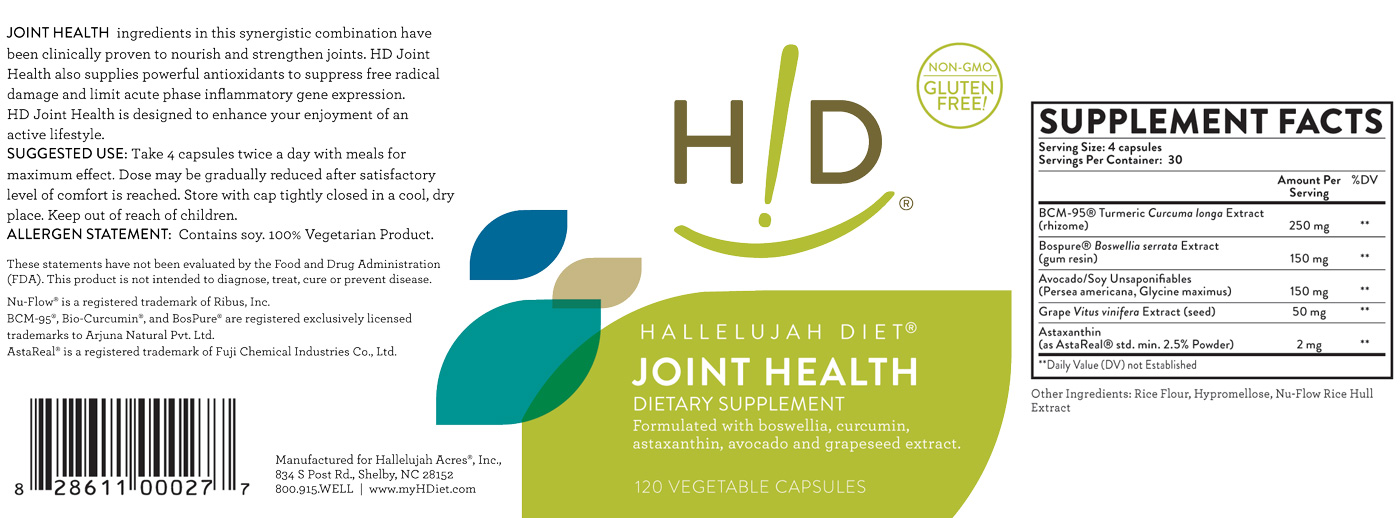 Joint Health Label